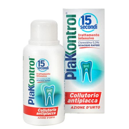 Plakkontrol 15 Secondi Collutorio 250ml