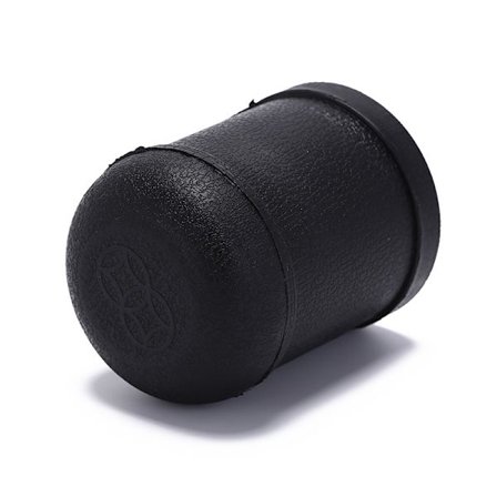 1stk 7,5cm x 10cm ktv pub partyspill leketøy plast terningkopp svart