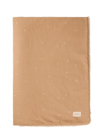 NOBODINOZ Stories Winter Kid Blanket 100X140 - Beige - ONE SIZE