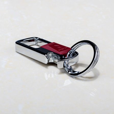 1 stk. Mandlig Metal Nøglering Metal Nøglering Åbner