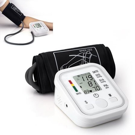 Sommersalg Påsketilbud! Blodtrykksmåler for Overarm Automatisk Hvit Hvit Hvit Hvit Hvit_xx