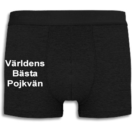 Boxershorts - Världens Bästa Pojkvän