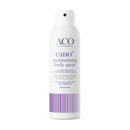 ACO Cano + Moisturising Body Spray, 150 ml