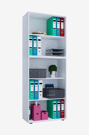 VCM - Kontorsskåp Lona Xxl utan dörrar - Vit - Hyllor & förvaring - Från Homeroom