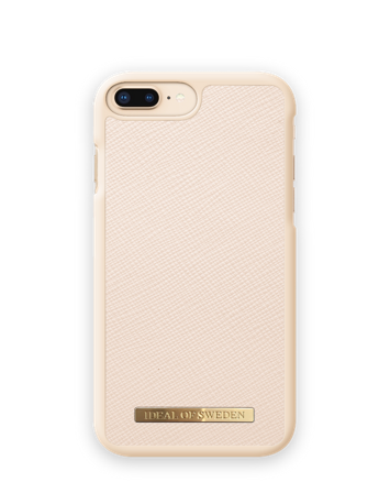Saffiano Case iPhone 7 Plus Beige