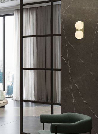 Palla 2-lys dtw - messing