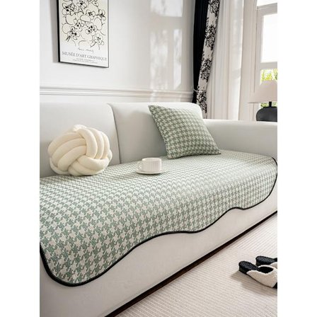 Soffkudde premiumkänsla sittdyna Chenille oregelbundet cover