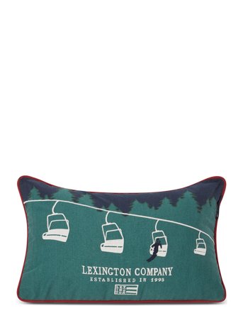 Lexington Home | Ski Lift Organic Cotton Twill Pillow | 30X50CM x 50