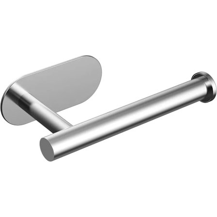 Toilet Paper Holder Self Adhesive Stainless Steel Wall Mounted Toilet Roll Holder for Bathroom, Toilet, Kitchen, Waterproof Rustproof