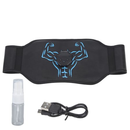 Ab Stimulator Belte Elektronisk ABS Stimulator Mage Treningsbelte for Fitness Trening Sport
