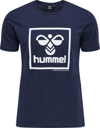 Hummel Men's Hmlisam 2.0 T-Shirt Men short-sleeved sweaters Blue XXL