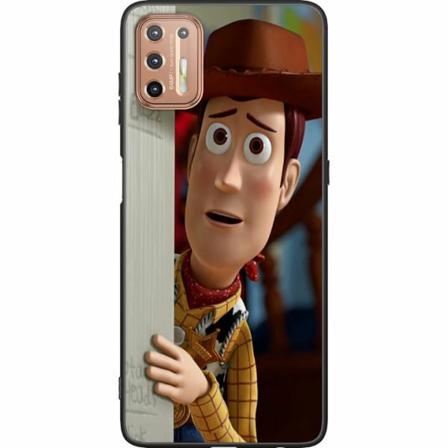 Motorola Moto G9 Plus Svart Skal Toy Story - Woody