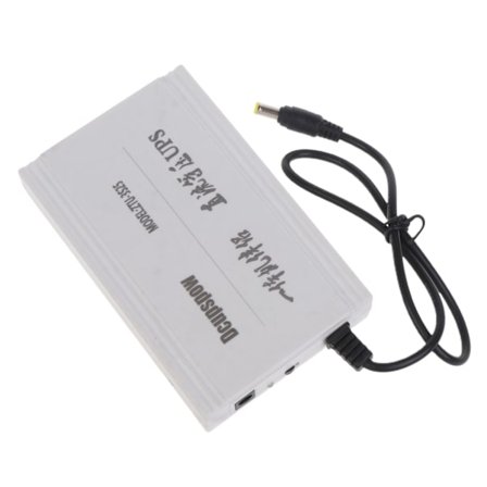 7500mAh 12V 19V 5,5x2,5mm UPS-batterisikkerhetskopiering for alt i én PC-ruter bærbar PC