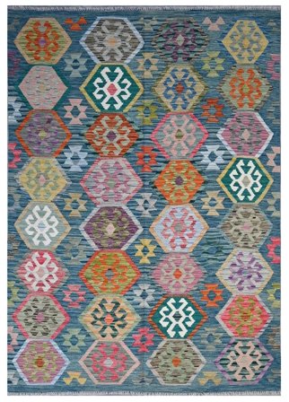 Kilim Afghan Old Style Rug 175X249 Wool, Afghanistan