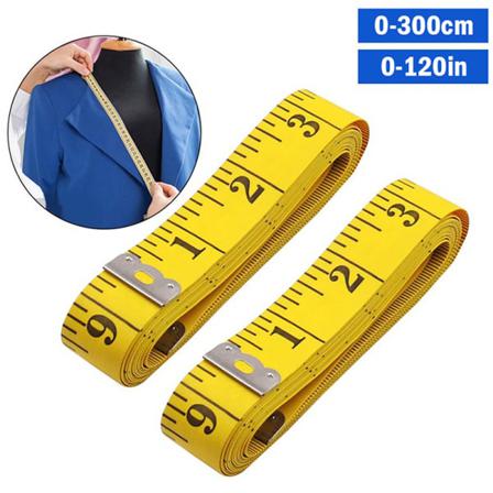 Kestävä pehmeä PVC 3 metrin 300 CM ompelunauha Body Measuri onesize