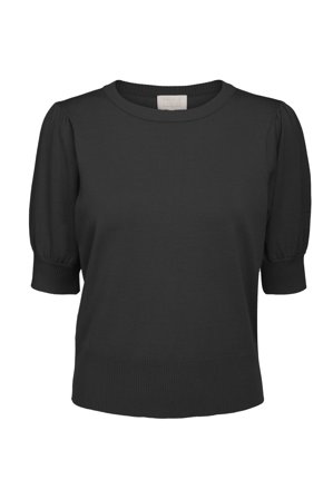 Liva Knit Tee Black XS