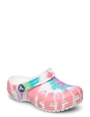 Classic Tie Dye Graphic Clog K Shoes Clogs Blå Crocs