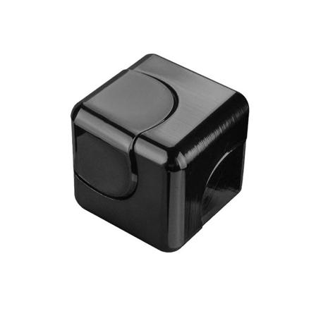 Spinner Cube Sormilelut Stressin lievitys Ahdistuneisuus Sormenp Gyro Fidget Lelu Lasten Lahja Aikuisille -ES Black