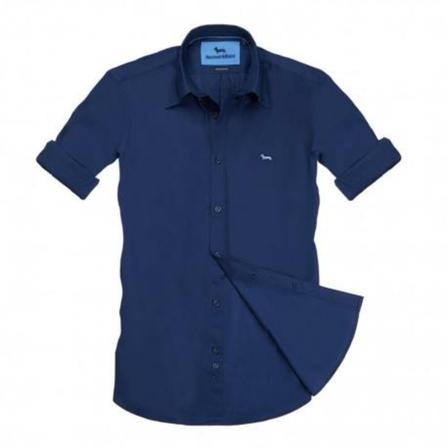 Harmont & Blaine, Casual Shirts Niebieski, Mężczyzna, Rozmiar: 2XL