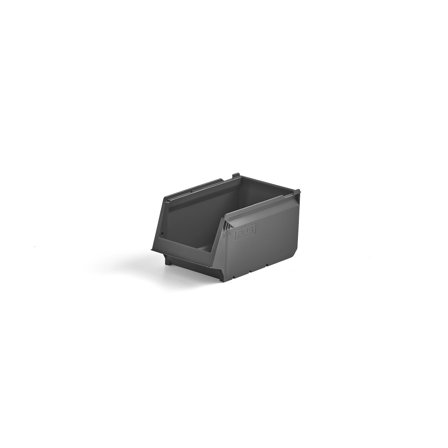 Sichtlagerkasten AJ 9000, Serie 9074, 250 x 148 x 130 mm, grau