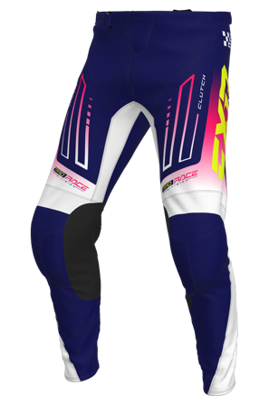 FXR Clutch MX Trousers 26 Navy/Razz/White 28