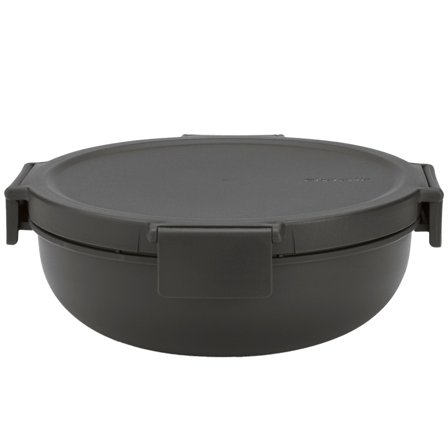 Brabantia Make & Take salatskål 1,3 liter, mørkegrå - Mørkgrå | KitchenOne