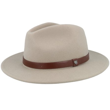Brixton - Beige fedora Hut - Messer Light Tan Fedora @ Hatstore