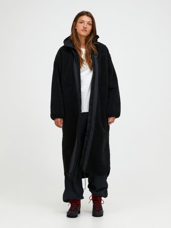 Heavy Pile Oversized Long Femme