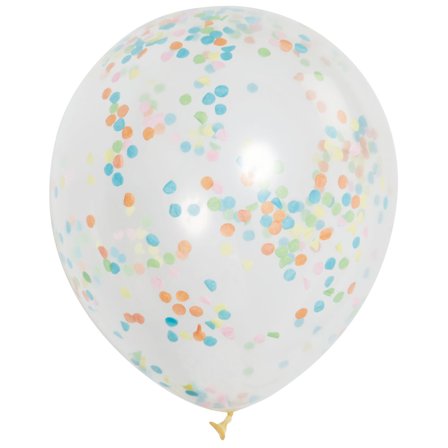 Konfetti-ilmapallot Sateenkaaren Värit