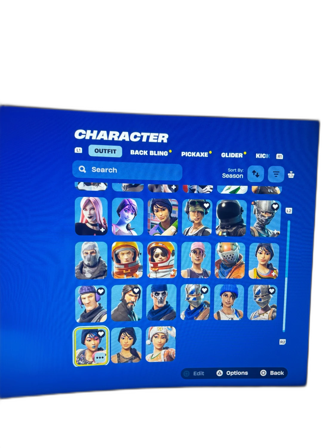 Playstation 5 med Fortnite-konto