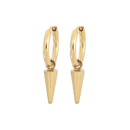 Edblad Peak Hoops Mini Gold Smycken & klockor Dam Guld ONESIZE