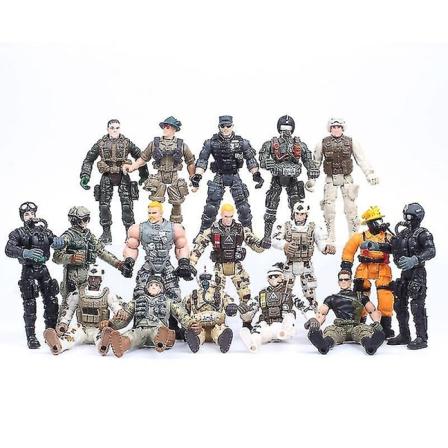 1 st 1/18 skala 3,75 tum Racer Actionfigur för motorcykelförare Villopoto #5 Dungey #199 Pastrana Bike Model Soldier Army