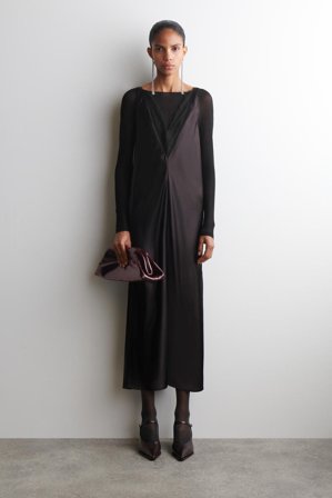 COS Frauen Strumpfhose In Metallic Optik in Schwarz