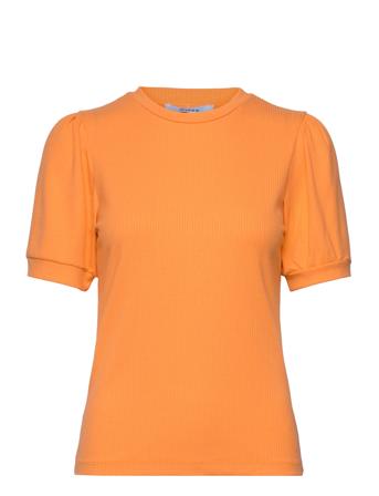 Johanna T-Shirt T-shirts & Tops Short-sleeved Oransje Minus*Betinget Tilbud