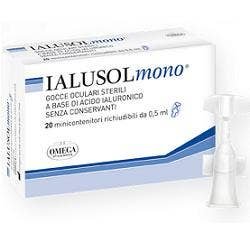 Ialusol Mono Gocce Oculari 20 fiale