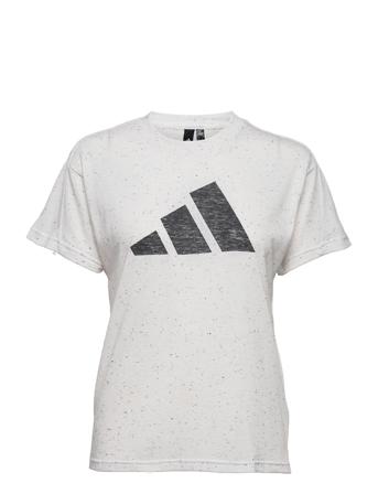 Sportswear Winners 3.0 T-Shirt T-shirt Top Hvid Adidas Performance