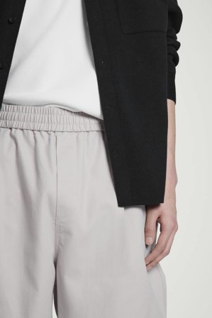 COS Homme Pantalon Fuselé Décontracté En Coton in Beige