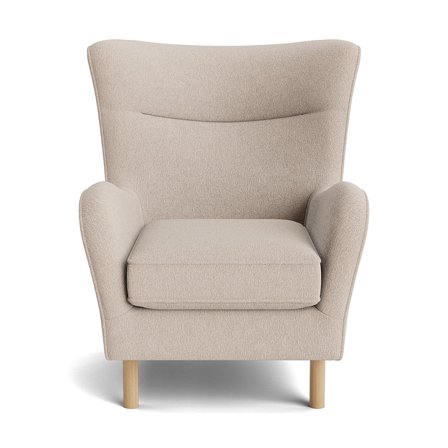 Lumo lænestol - Hygge Beige - 83x83x99 - Lænestol