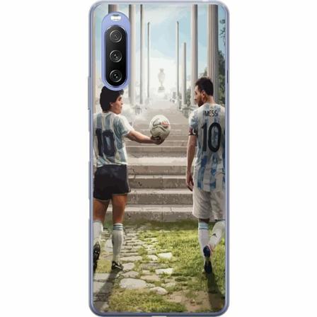 Sony Xperia 10 Iii Lite Genomskinligt Skal Messi