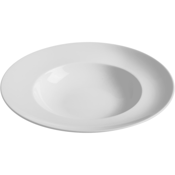 Tallrik djup Blocho Kaszub Vit 24cm