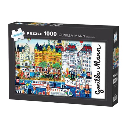 KÄRNAN Pussel Stockholm 1000 bitar ONESIZE