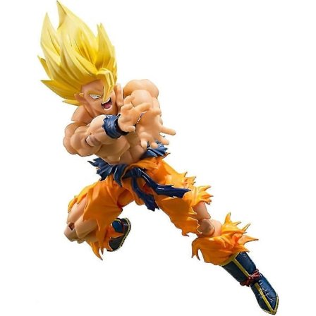 Bandai Tamashii Nations SH Figuarts Broly "Dragon Ball Z " Action Figur Gennemsigtig støtte Kamp skade Goku