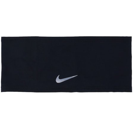 Nike - Dri-fit Swoosh 2.0 Black Headband Headband Black Beanie - @ Hatstore