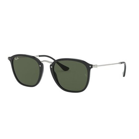 Ray-Ban -Aurinkolasit - Black Rectangular - Ray-Ban RB2448N 901 51