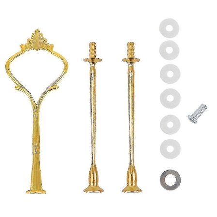 10 Sett Kakestativ Beslagsett Etasjefat For 3-Etasjers Kakestativ Holder Maskinvare