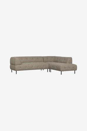 WOOOD - Hjørnesofa højre Lloyd - Brun - Sofaer med chaiselong - Fra Homeroom