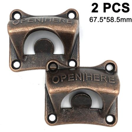 2-osainen seinälle kiinnitettävä pullonavaaja seinälle kiinnitettävä pullonavaaja seinälle kiinnitettävä pullonavaaja ruuvikiinnityksellä