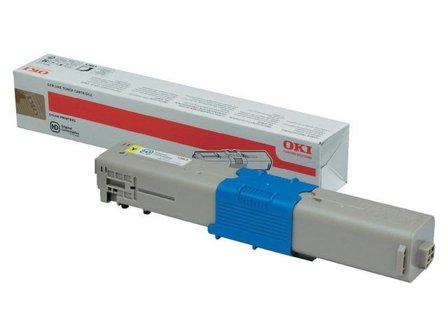 OKI Tonerkassett, gula, singelförpackning, 44973533 - Lyreco - Toner och bläck - Tonerkassetter - Toner OKI