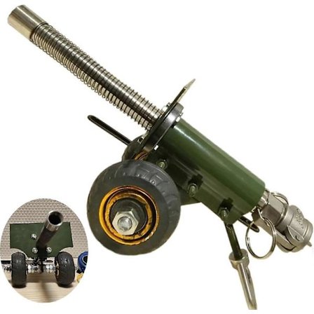 Eldkrakeartillerikannon, modell i rostfritt stål, minikanonmodell, fyrverkerilansering, artillerisamling, presenter till militärfans -CHN