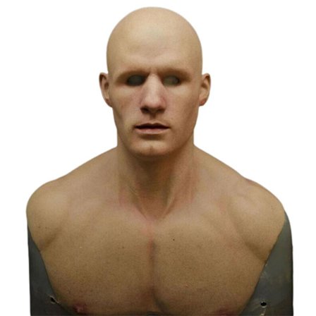 Halloween Stilig Man Helhuvudmask Cosplay Party Fancy Dress Up Huvudbonader Performance Prop